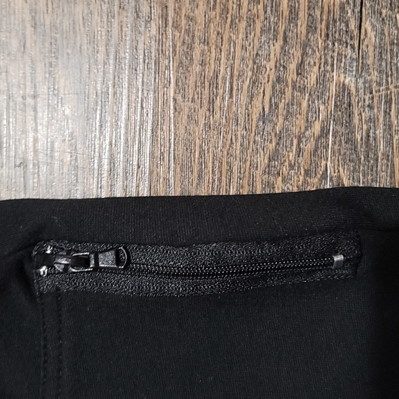 Women's like new black Point Zero pants zip side pockets size 15 straight leg - Picture 13 of 13